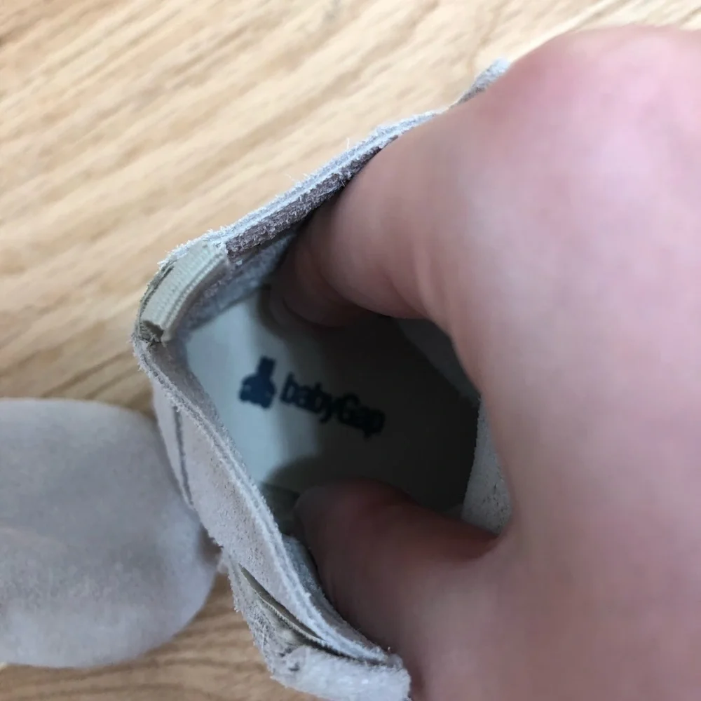 Baby Gap Leather Boots Sz 3-6 months